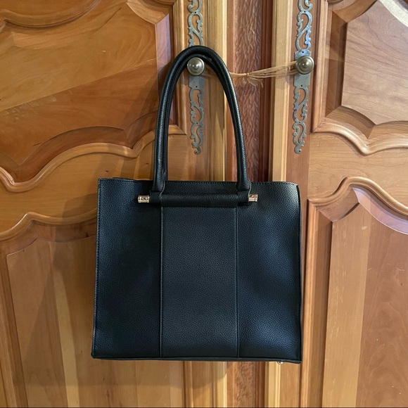 Handbags - Square Black Tote